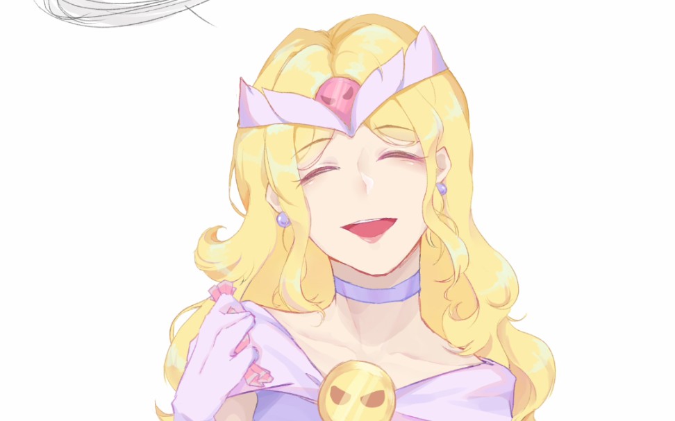 心血来潮画画糖心女王