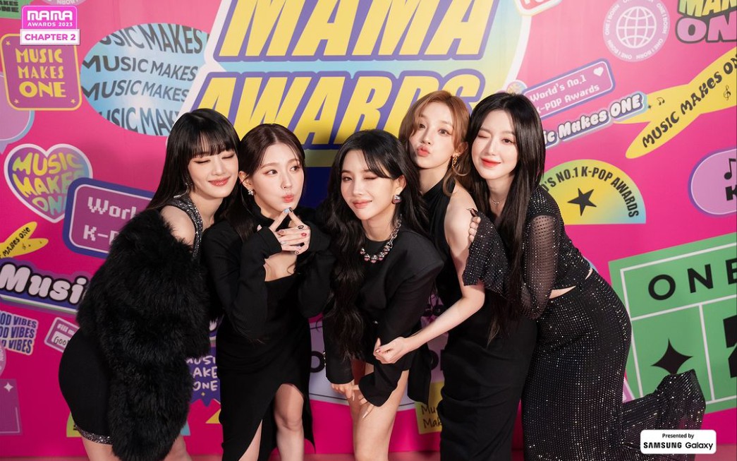 【(g)i-dle】 231212 mama全员纪念视频