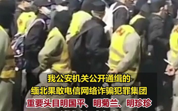 公安部:缅北共向我方移交电信网络诈骗犯罪嫌疑人3.1万名哔哩哔哩bilibili