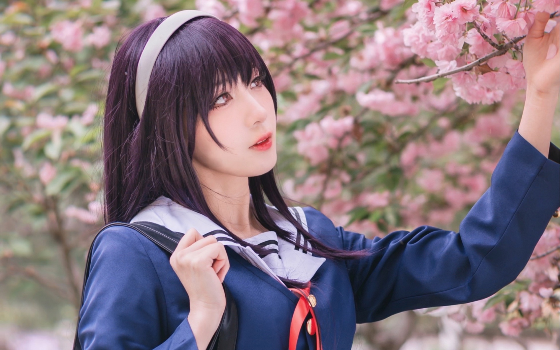 【cos】诗羽学姐 春天 和你