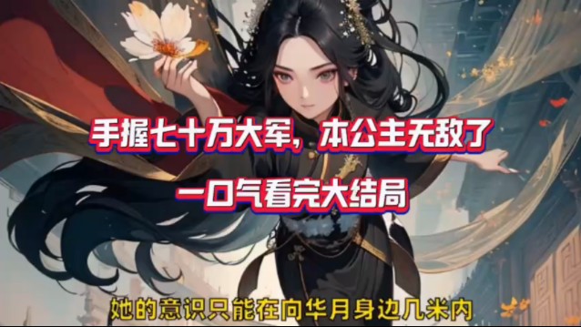 新书上架——《手握七十万大军,本公主无敌了》梁月古风好文!