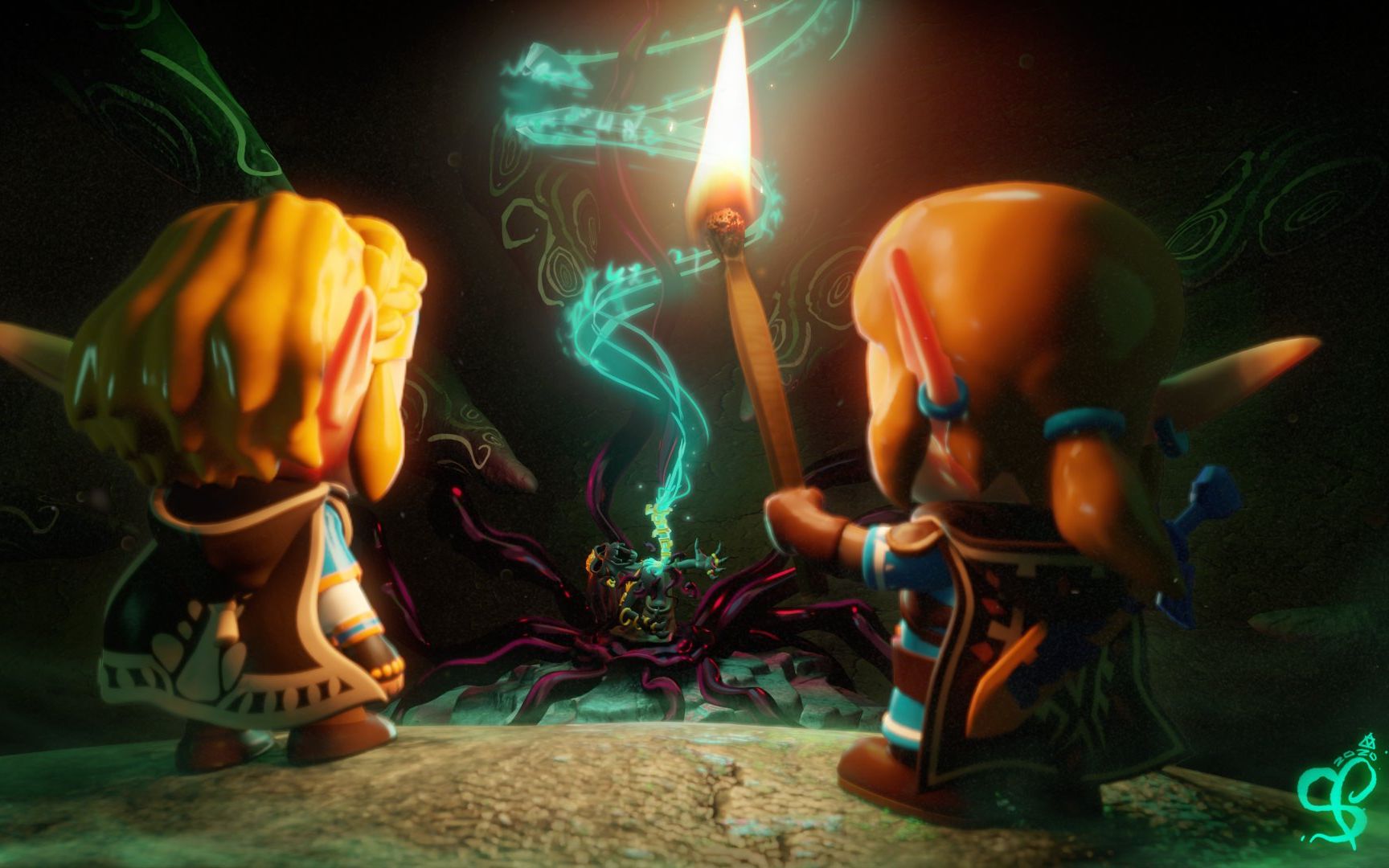 火神兽你慢点塞尔达传说旷野之息火神兽机关速通路线有失误