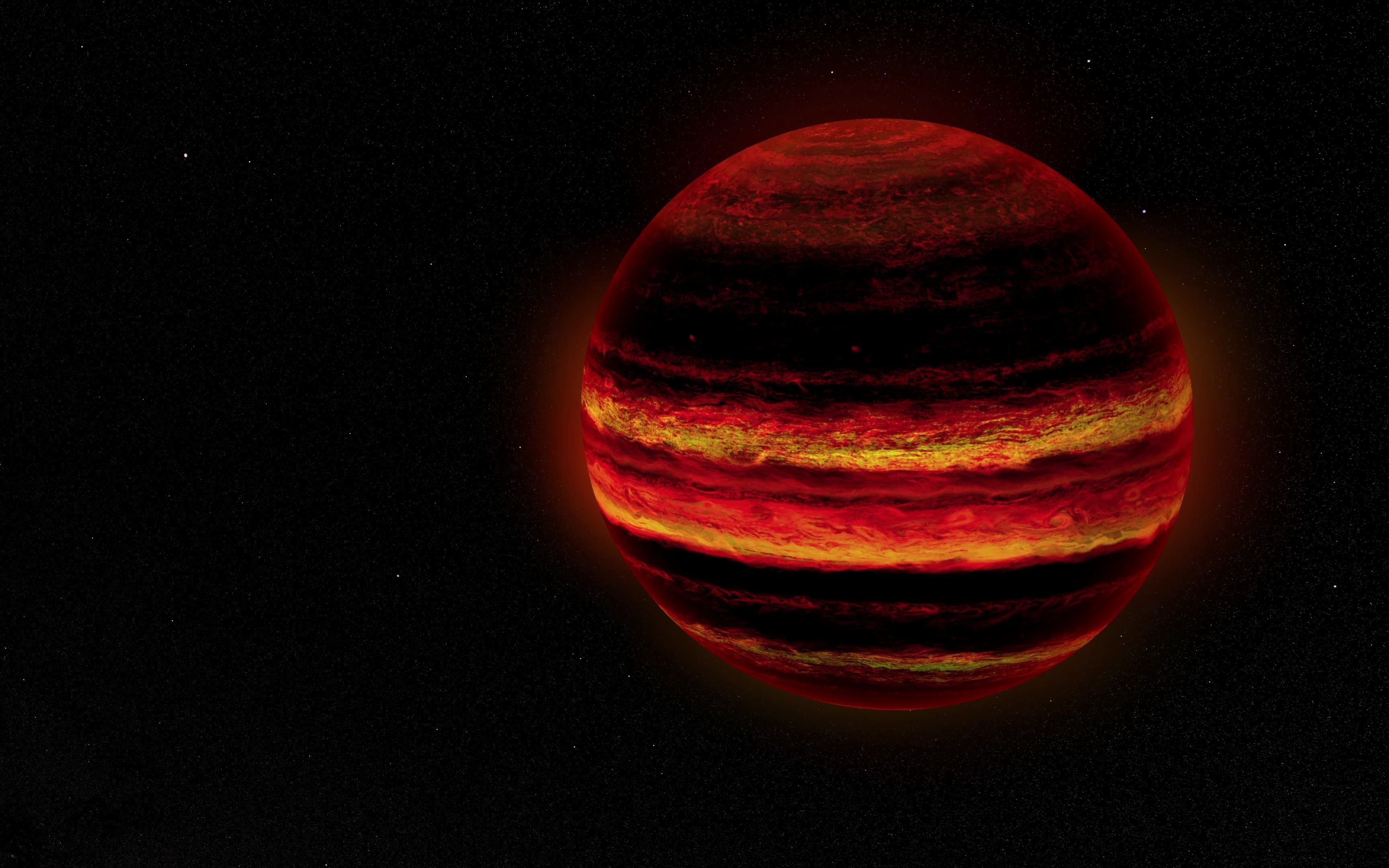 [4k]一段褐矮星的简短动画