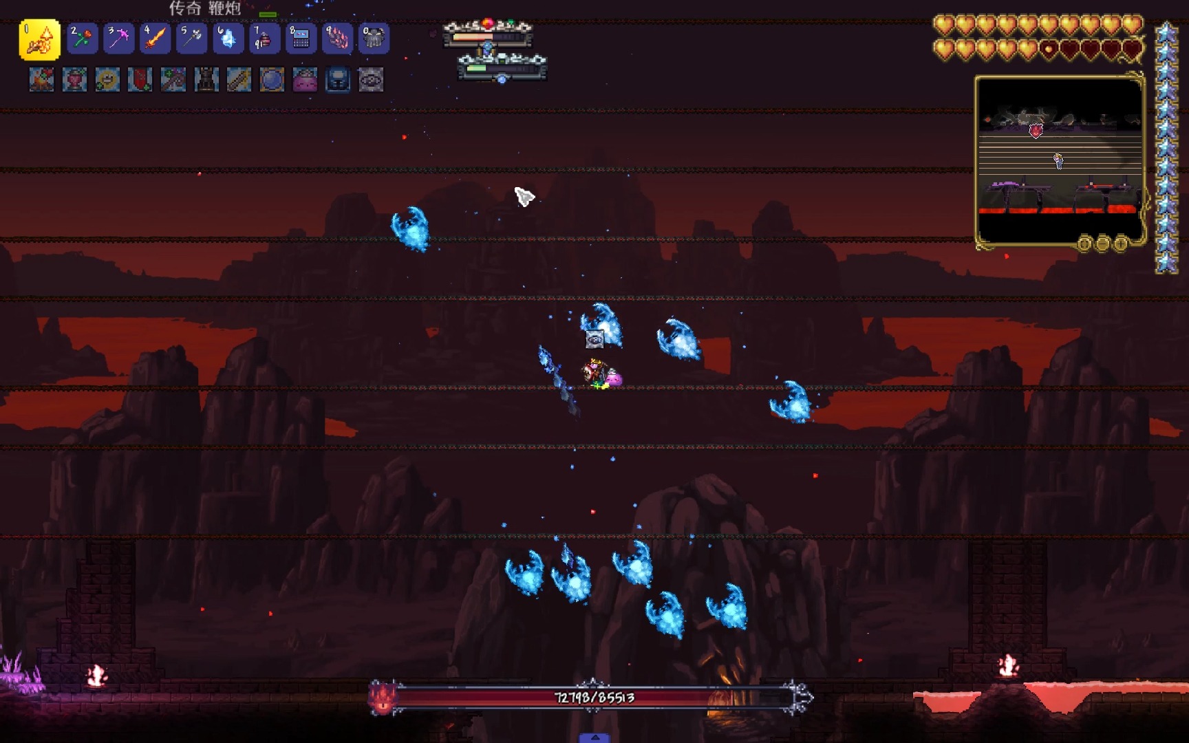 泰拉瑞亚灾厄炼狱fargo 硫磺火元素