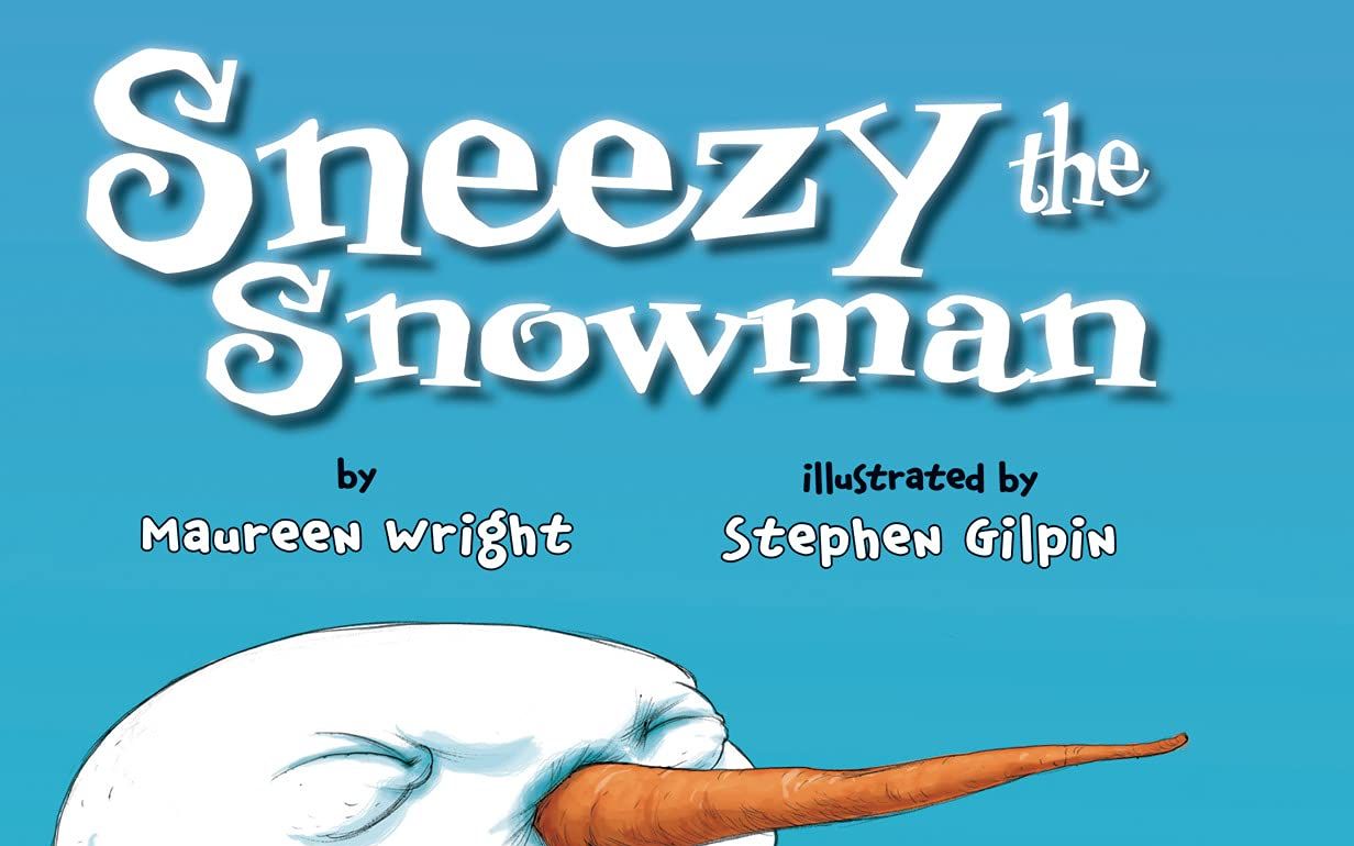 英语打喷嚏的雪人sneezythesnowman儿童英语绘本故事