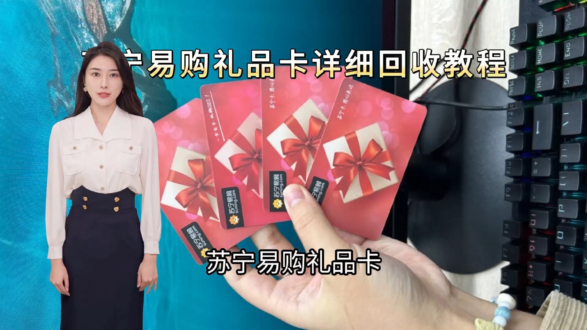 苏宁易购礼品卡详细回收教程, 最近收到很多小伙伴的私信,想问苏宁