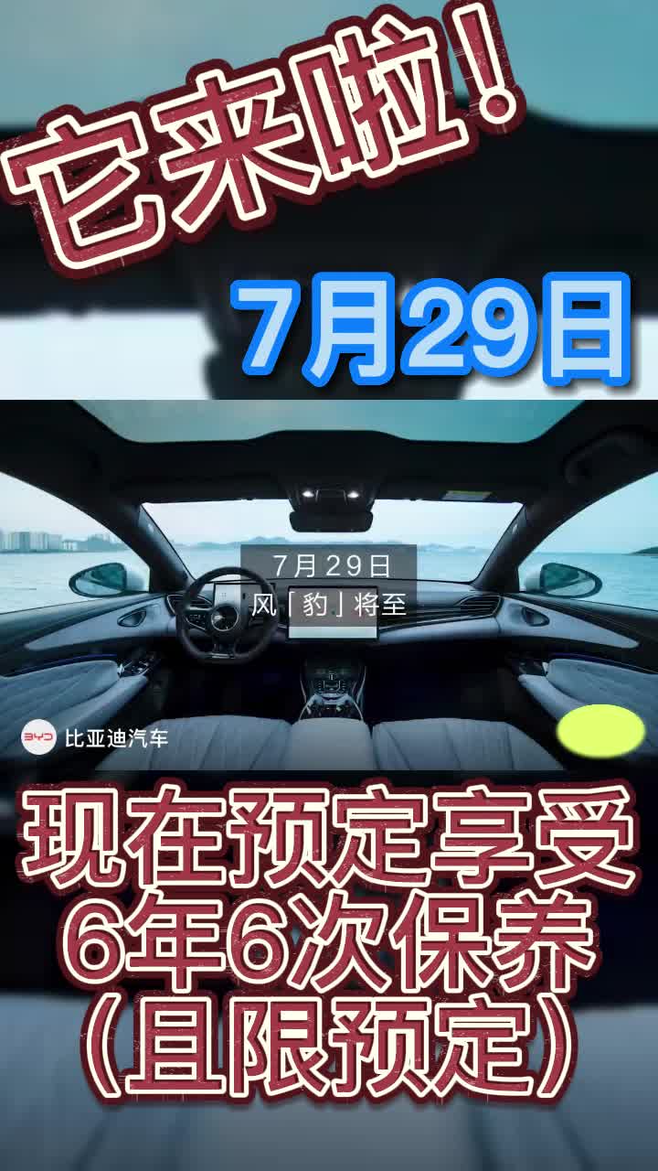 豹风来袭,6.29全面正式上市哔哩哔哩bilibili