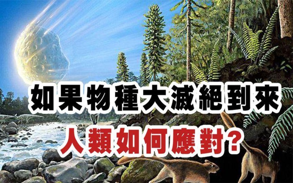 [图]生物以每年14万种的速度消失，如果物种大灭绝到来，人类如何应对