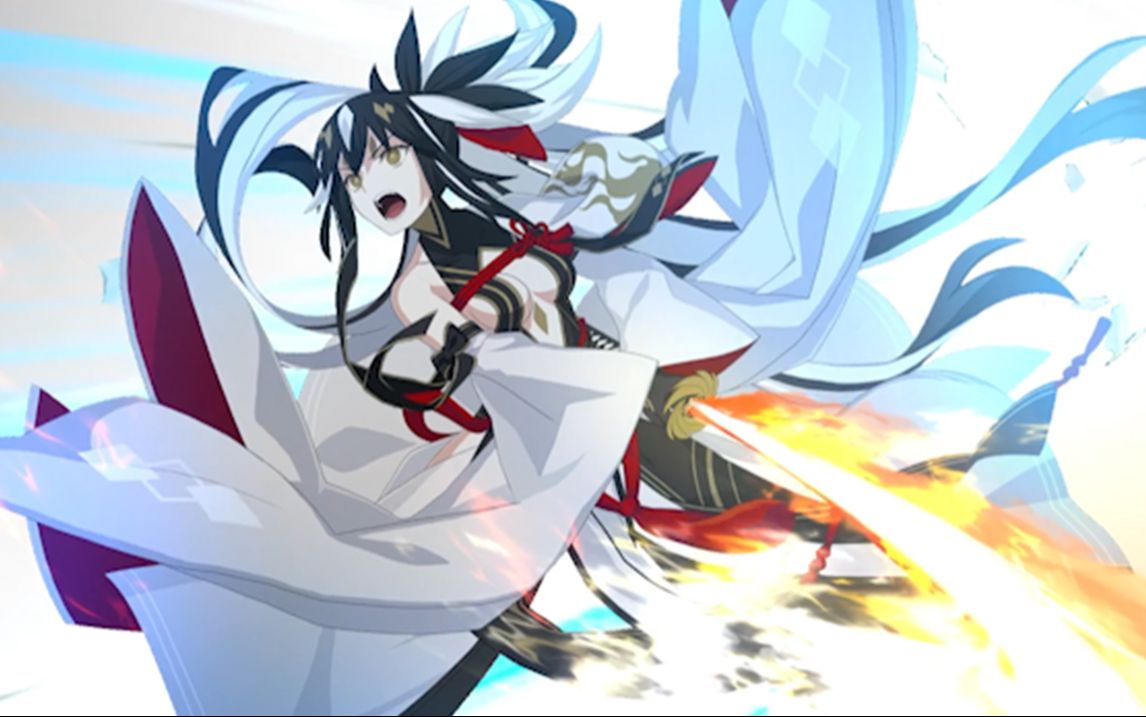 【fgo】五星 裁定者 上杉谦信 宝具拔刀!