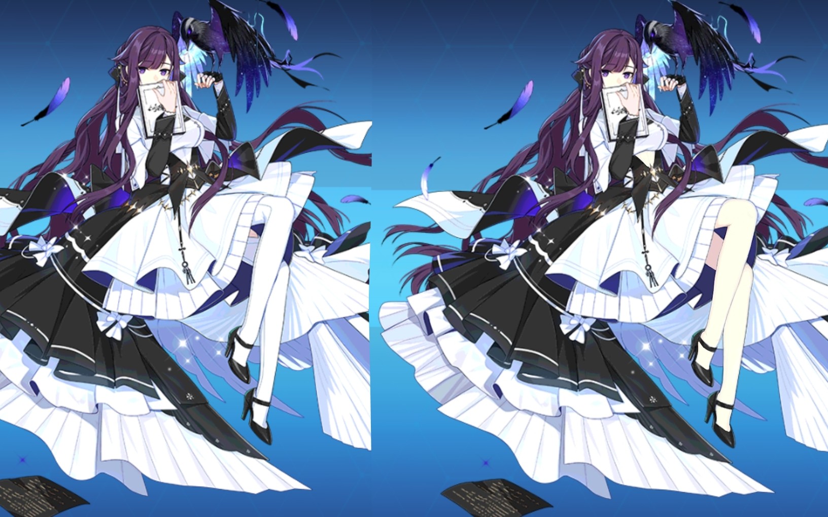 崩坏3/改立绘:这次就简简单单的去(水)个白(视)丝(频)