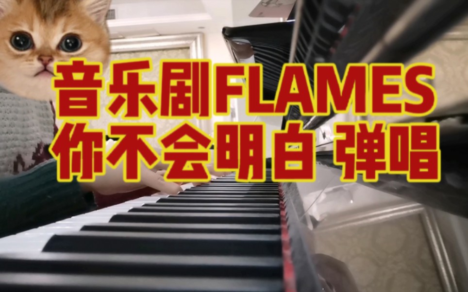 [图]音乐剧弹唱 |《FLAMES火焰》梅尔《你不会明白》钢琴弹唱