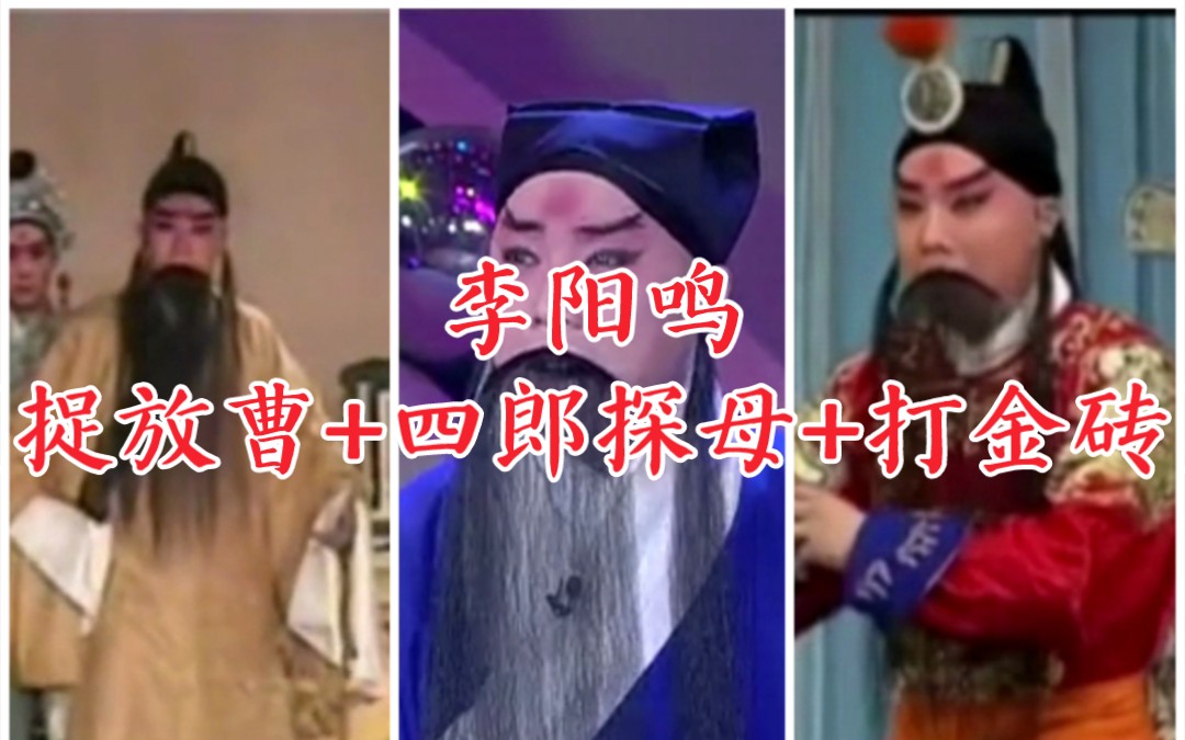 [图]【天使谭】李万春之孙、叶蓬弟子，李阳鸣《捉放曹+四郎探母+打金砖》