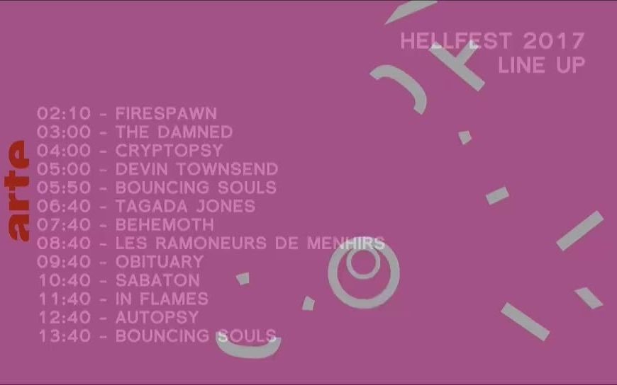 [图]The Damned：2017Hellfest