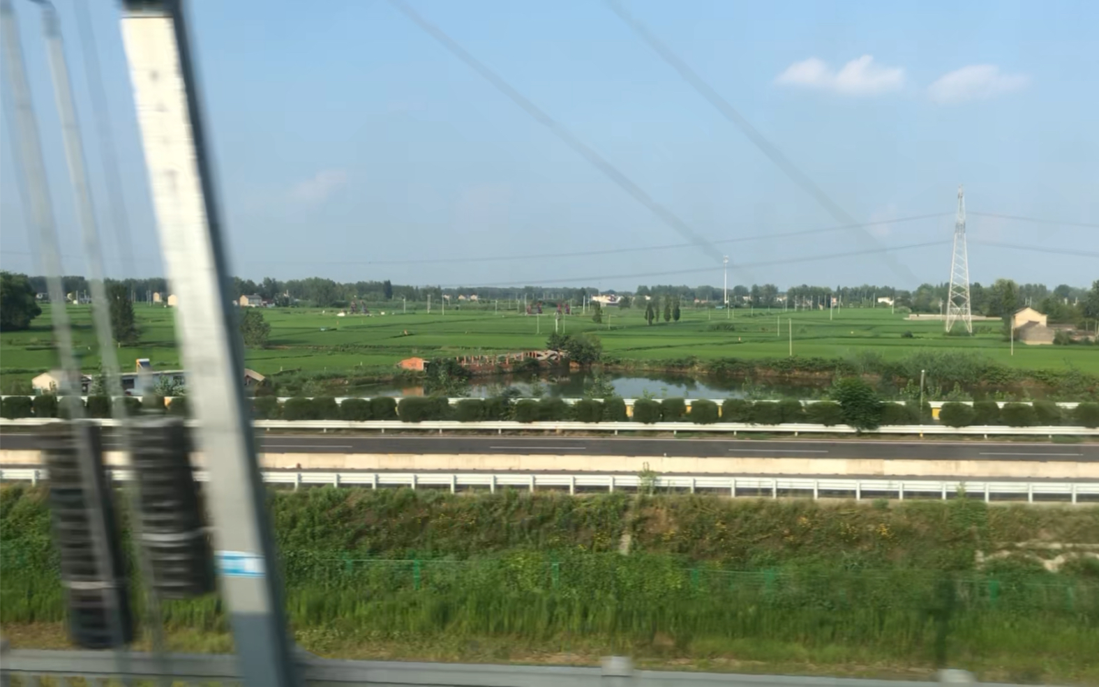 D2914次CRH2A连镇高铁250km/h秒杀G2京沪高速汽车哔哩哔哩bilibili