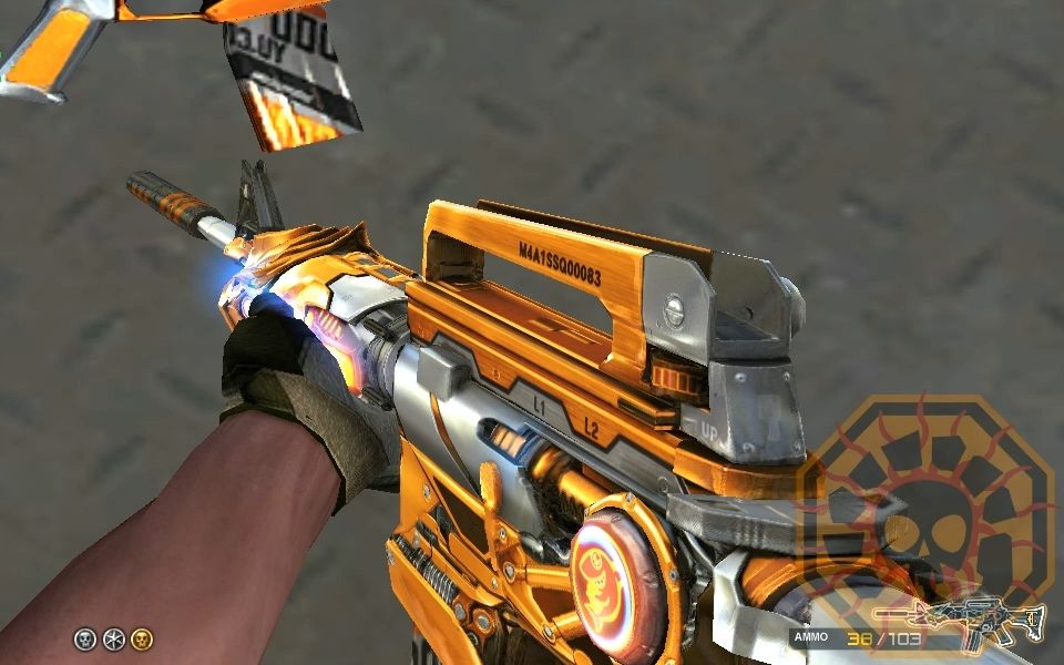 【cf】 穿越火线 国服 || 雷神-斗鱼 m4a1-雷神(斗鱼平台皮肤) m4a1