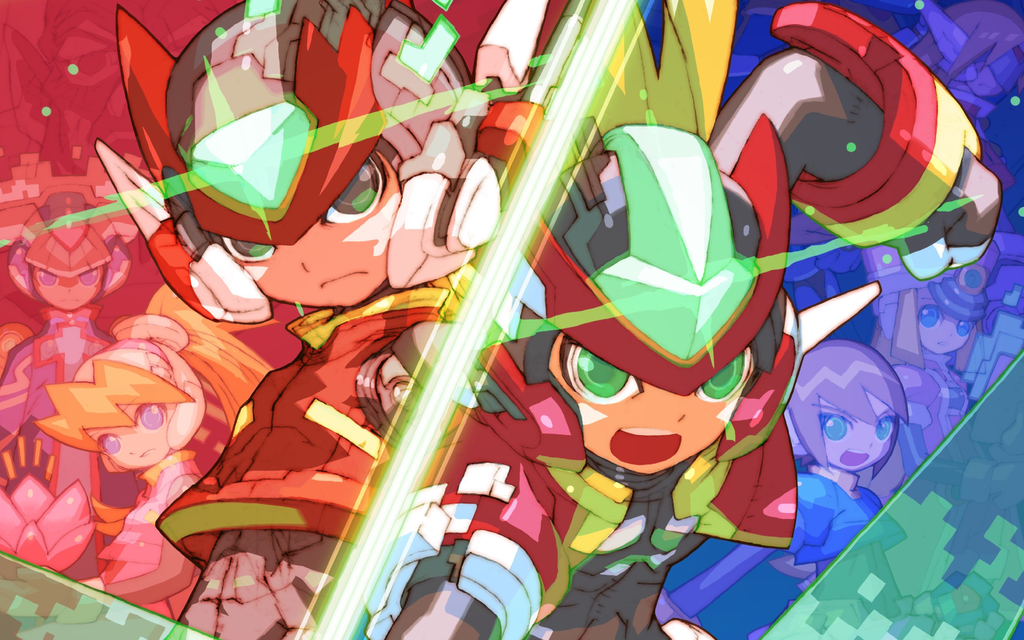 [图]【TAS合集】Mega Man Zero1-4/ZX/ZXA 洛克人Zero1-4/ZX/ZXA 全TAS视频【1080P60FPS】