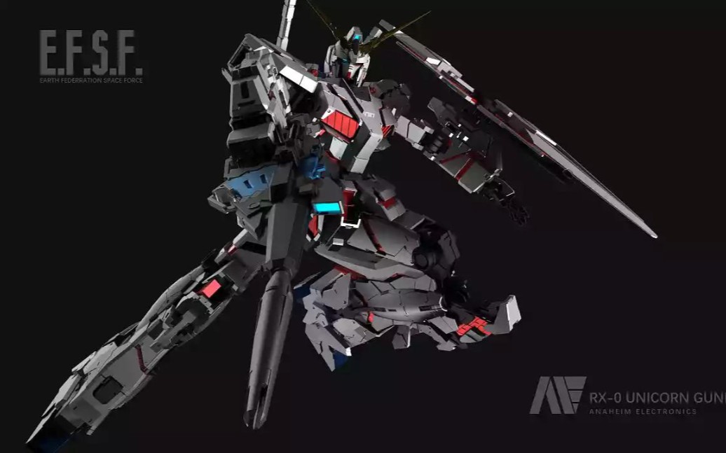 rx—0 独角兽爆甲[定格动画]