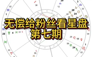 下载视频: 【无偿给粉丝看星盘】第七期｜点赞评论随机抽