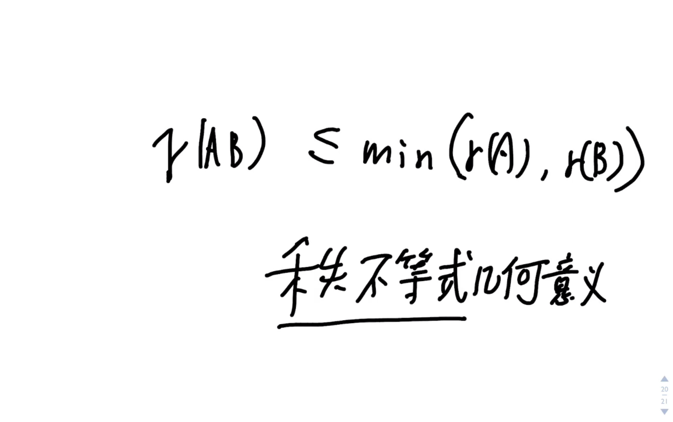 [图]矩阵的秩不等式的几何意义，考研线代