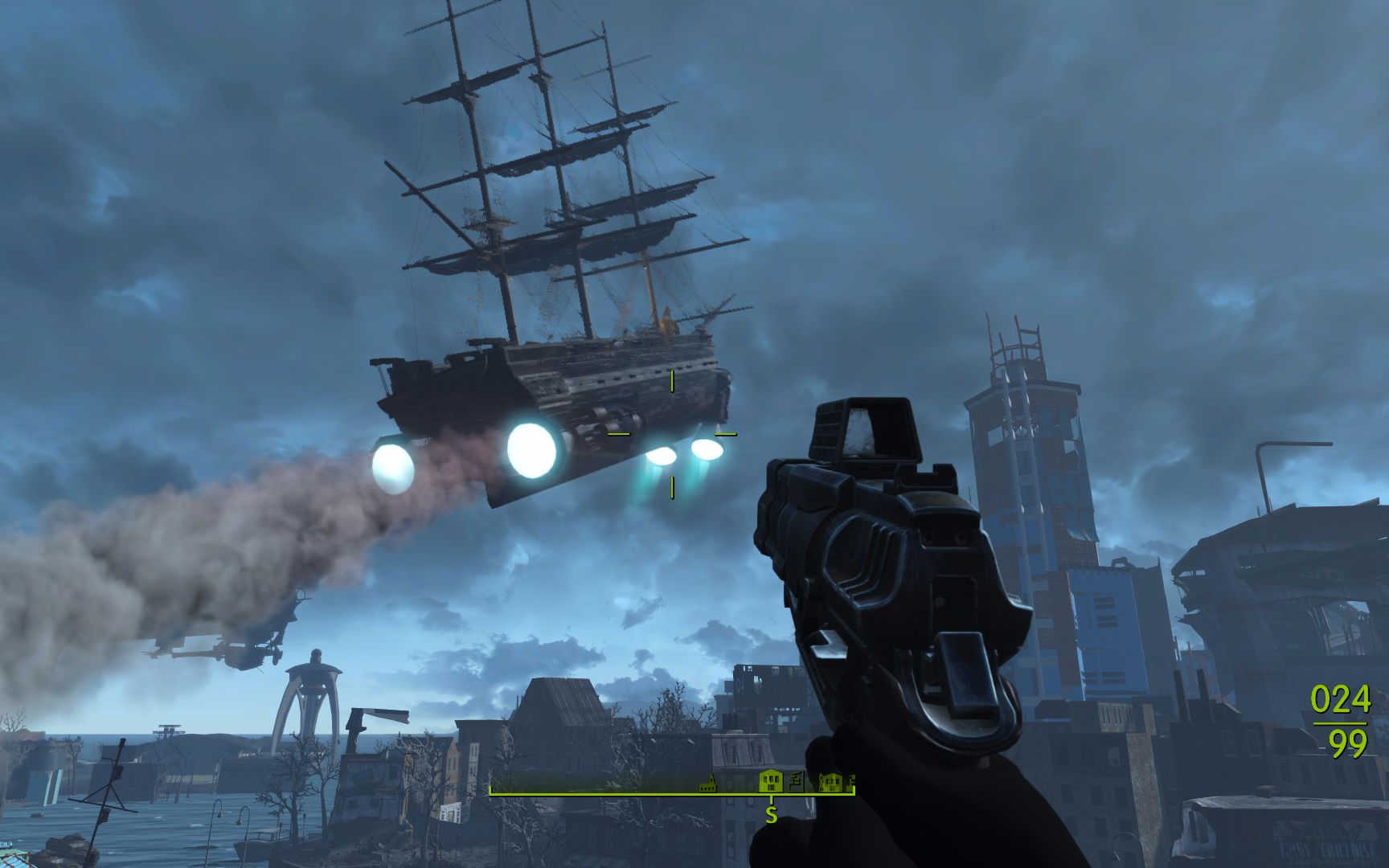 辐射4生存模式dlc剧情流程之远港惊魂第二期by白银瞳