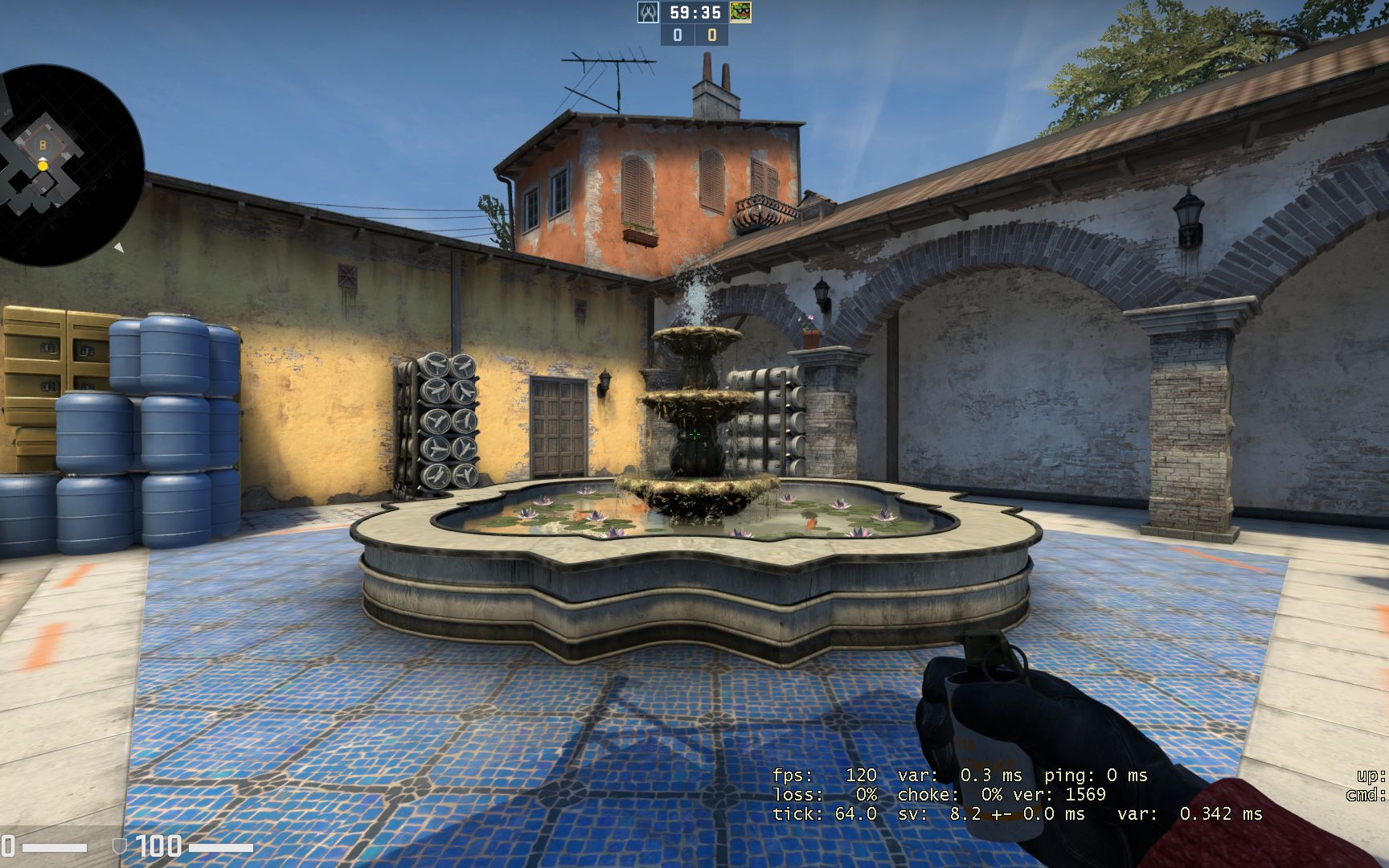 【CSGO】道具教学3#inferno炼狱小镇B点防RUSH