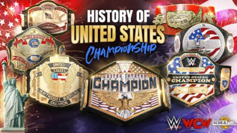 wcw/wwe全美冠军腰带版本变化