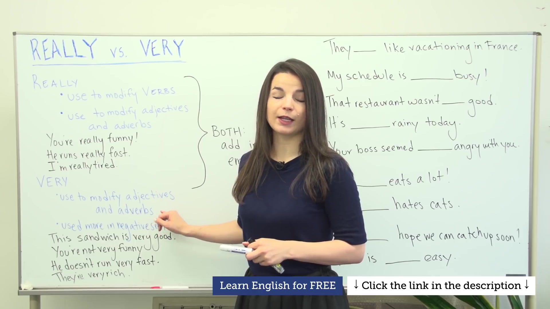 【英语语法】【ignominious】really and very的区别?