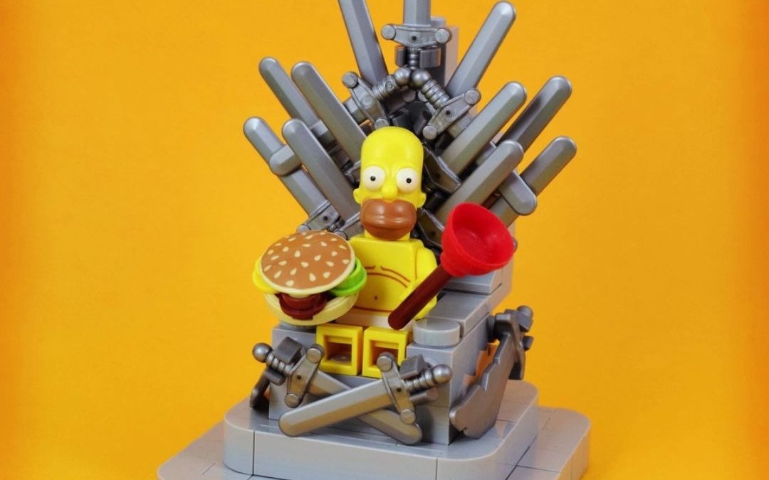 100位大神乐高moc作品集之zecaptainchris铁王座系列