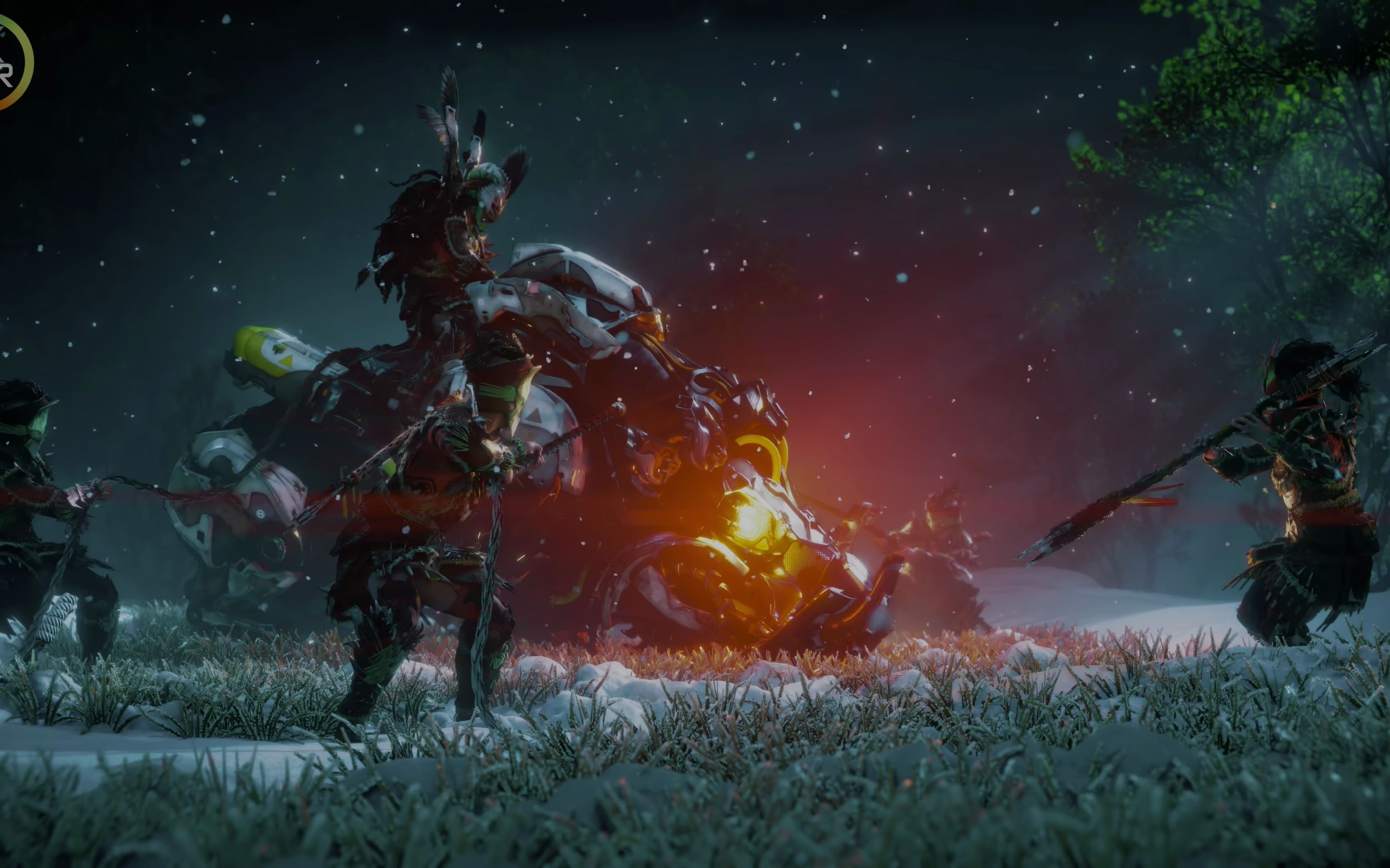 [4k hdr] 地平线2 horizon 2- forbidden west ps5 reveal trailer in