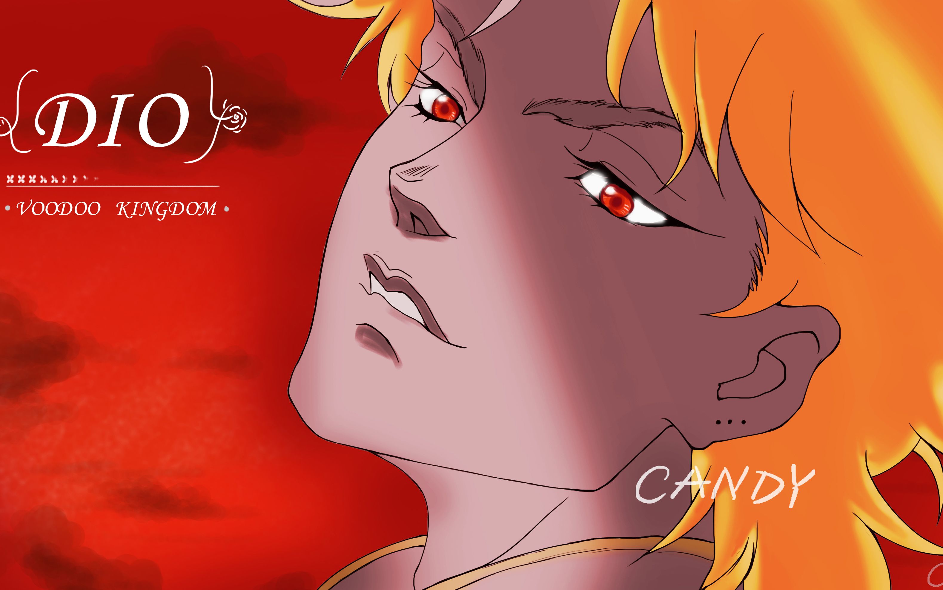 【dio/板绘】少年dio voodoo kingdom,空降2:55看奇妙变色!