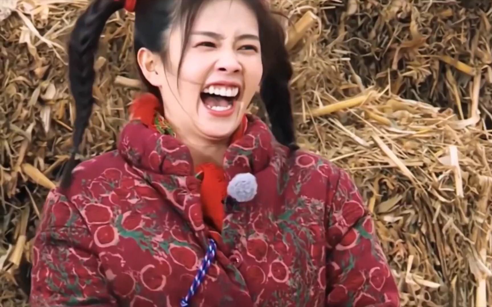 白鹿这笑声太魔性了鹿啊你可是一个女明星啊