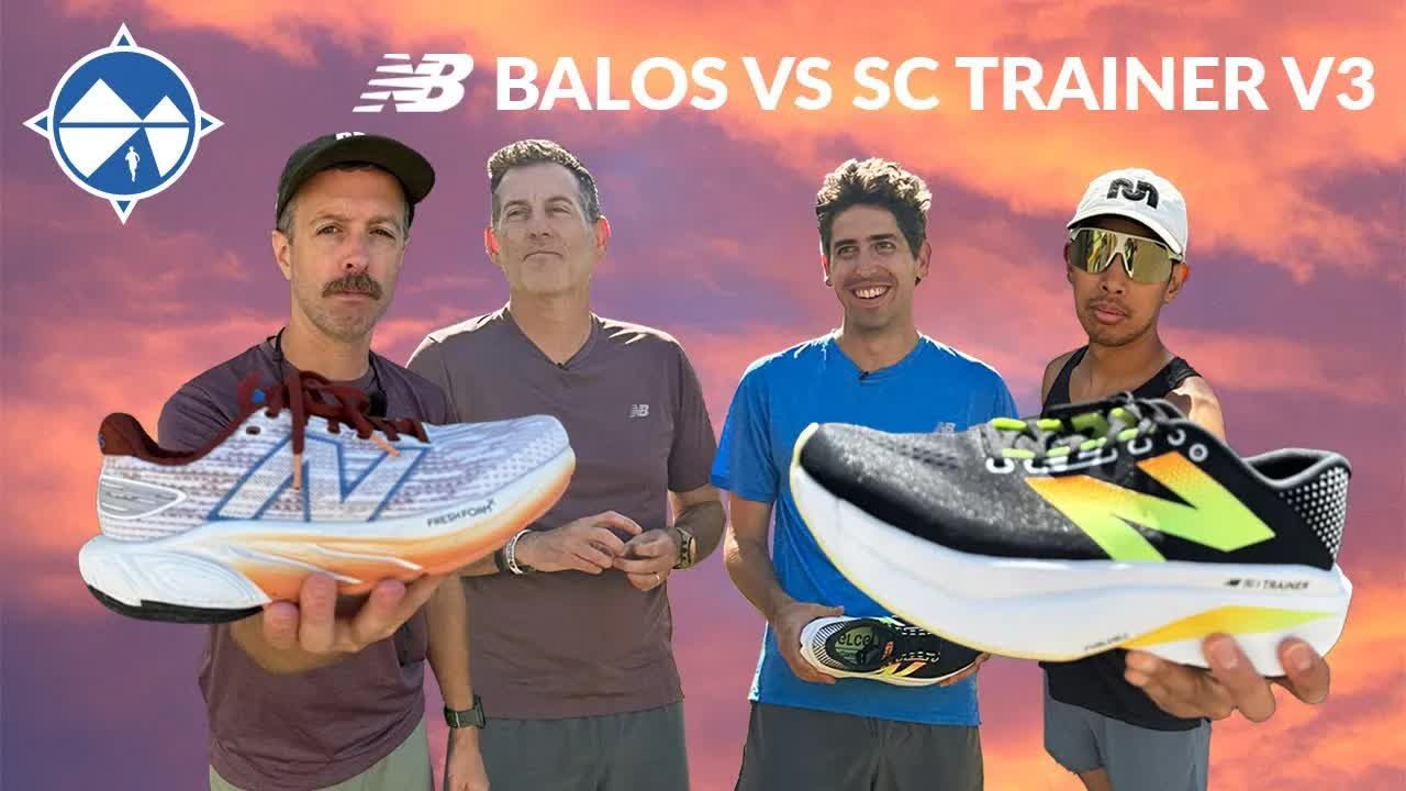 新百伦 Balos 和 SC Trainer v3 | 比较最新的 New Balance 跑鞋与BITR哔哩哔哩bilibili