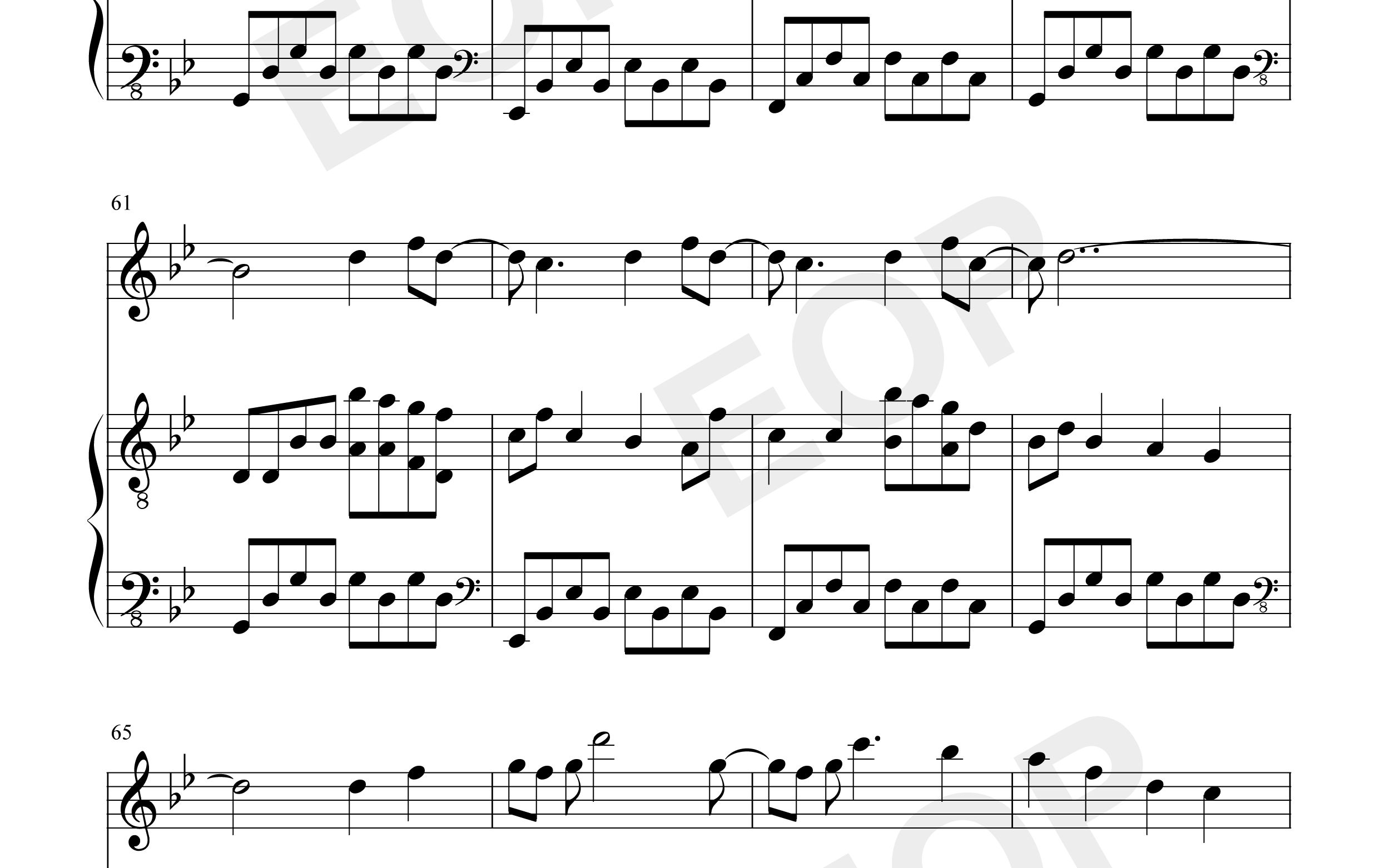 《京剧猫配乐钢琴版扒谱》_哔哩哔哩_bilibili