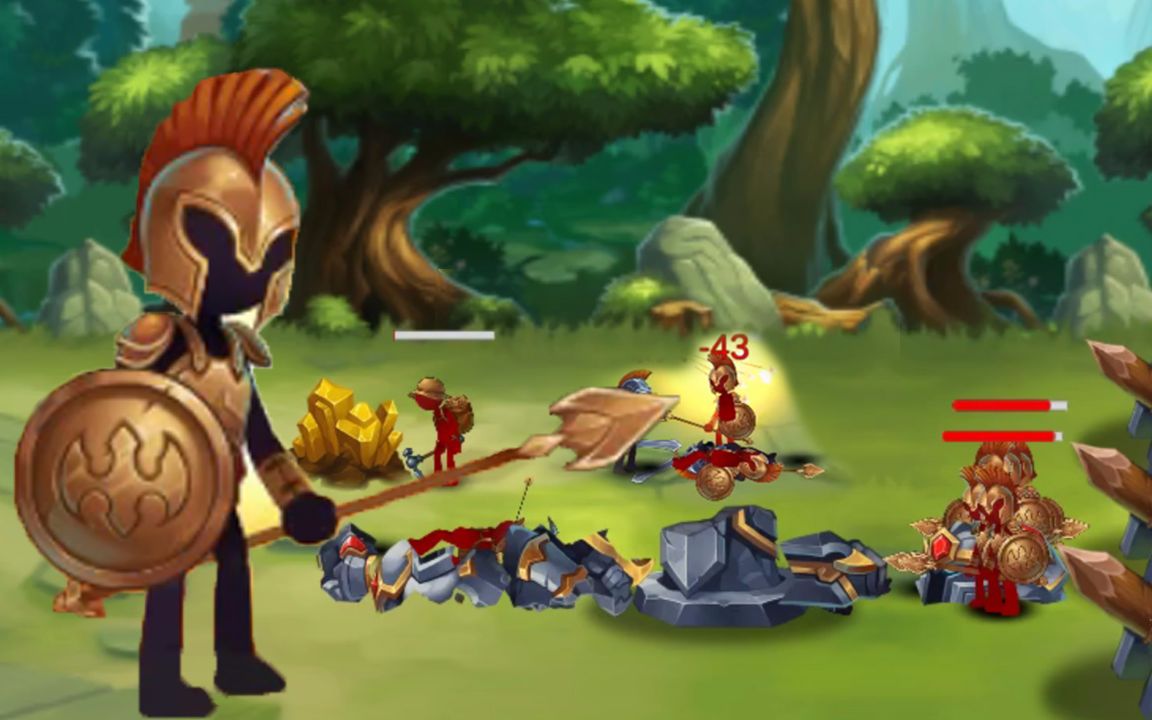 火柴人战争2奥德赛 招安长矛士兵