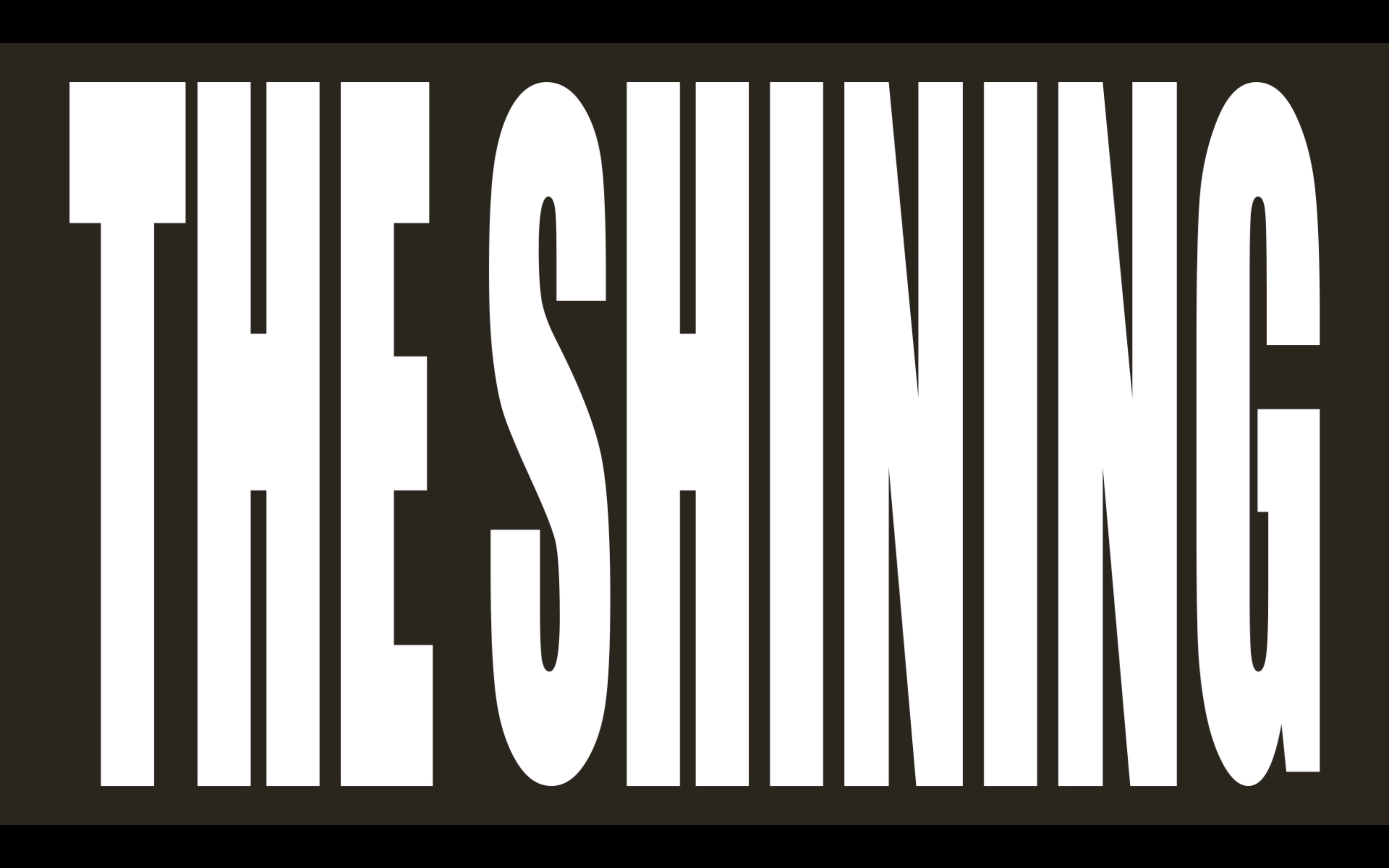 閃靈 the shining 自製電影開場