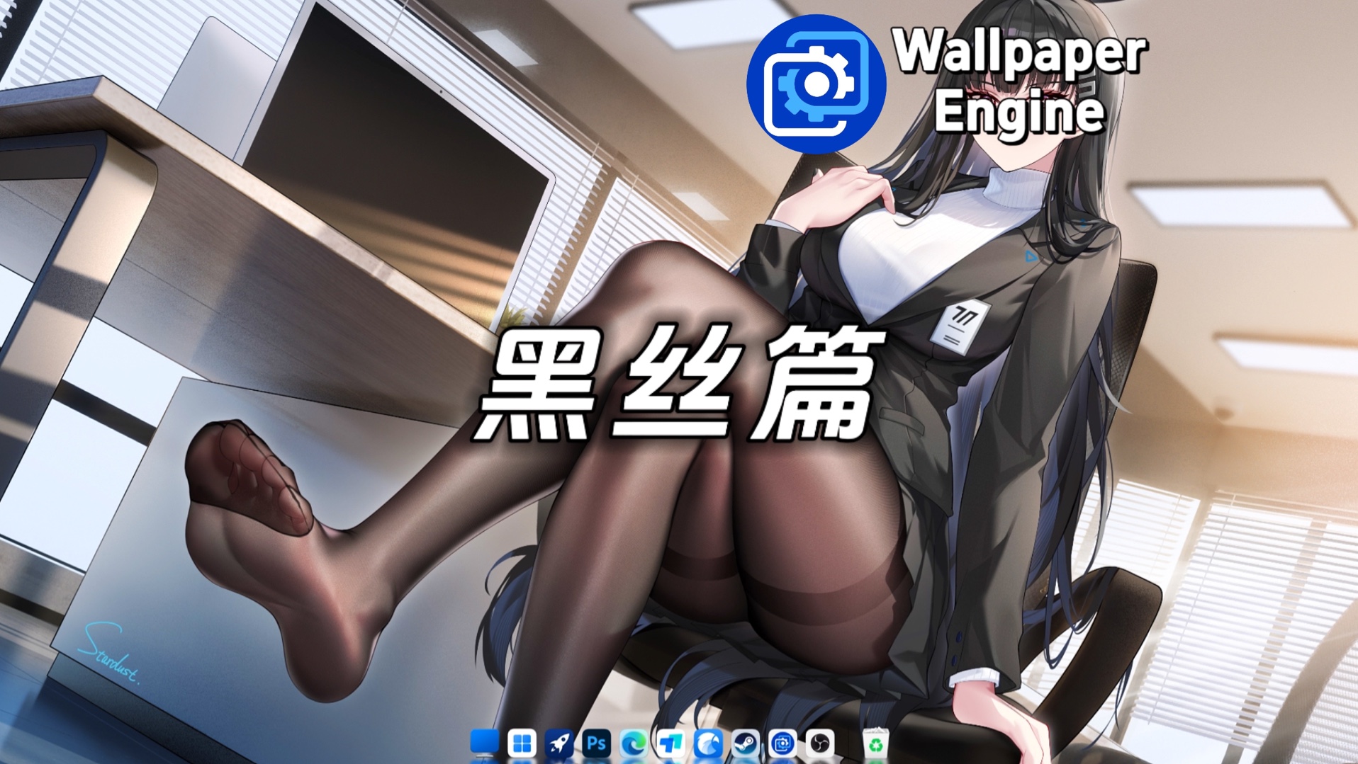 【Wallpaper Engine】动态壁纸:黑丝篇哔哩哔哩bilibili