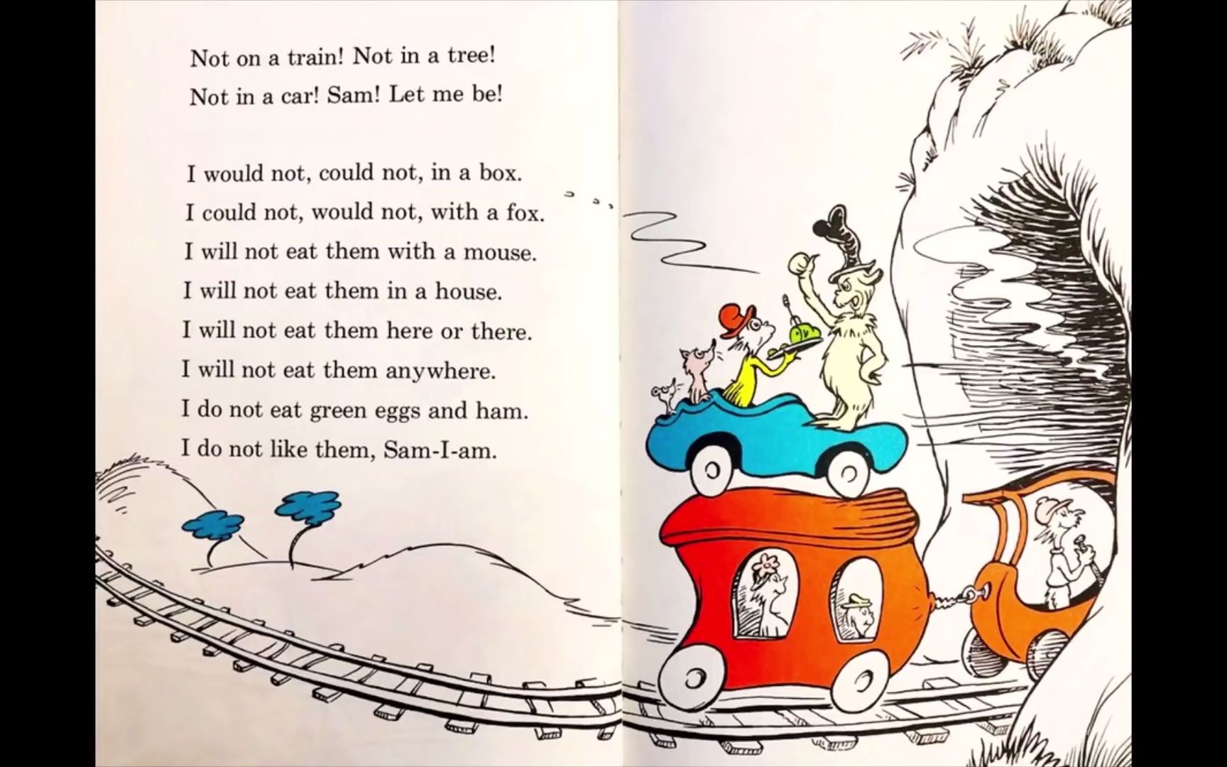 [图]苏斯博士英文朗读 Green Eggs and Ham by Dr. Seuss Read Aloud