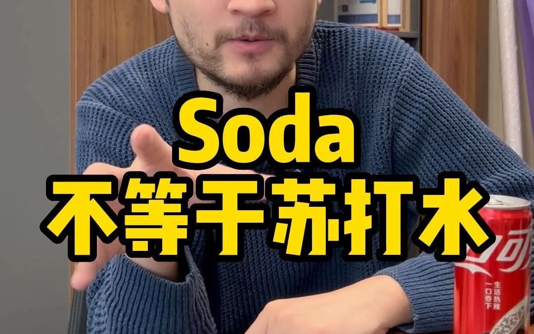 soda=苏打水?哔哩哔哩bilibili