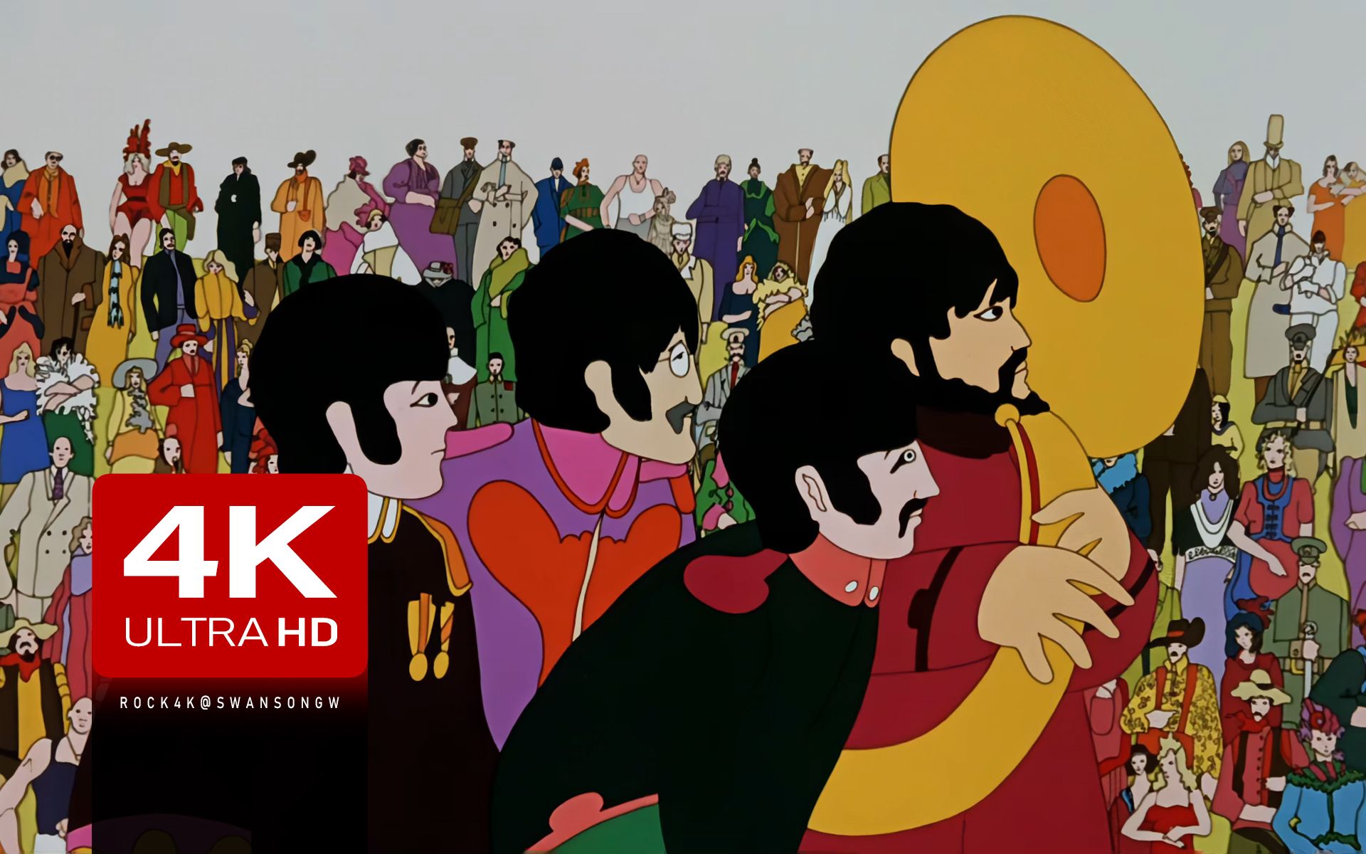 [图]The Beatles - All You Need Is Love - Yellow Submarine 【4K修复】