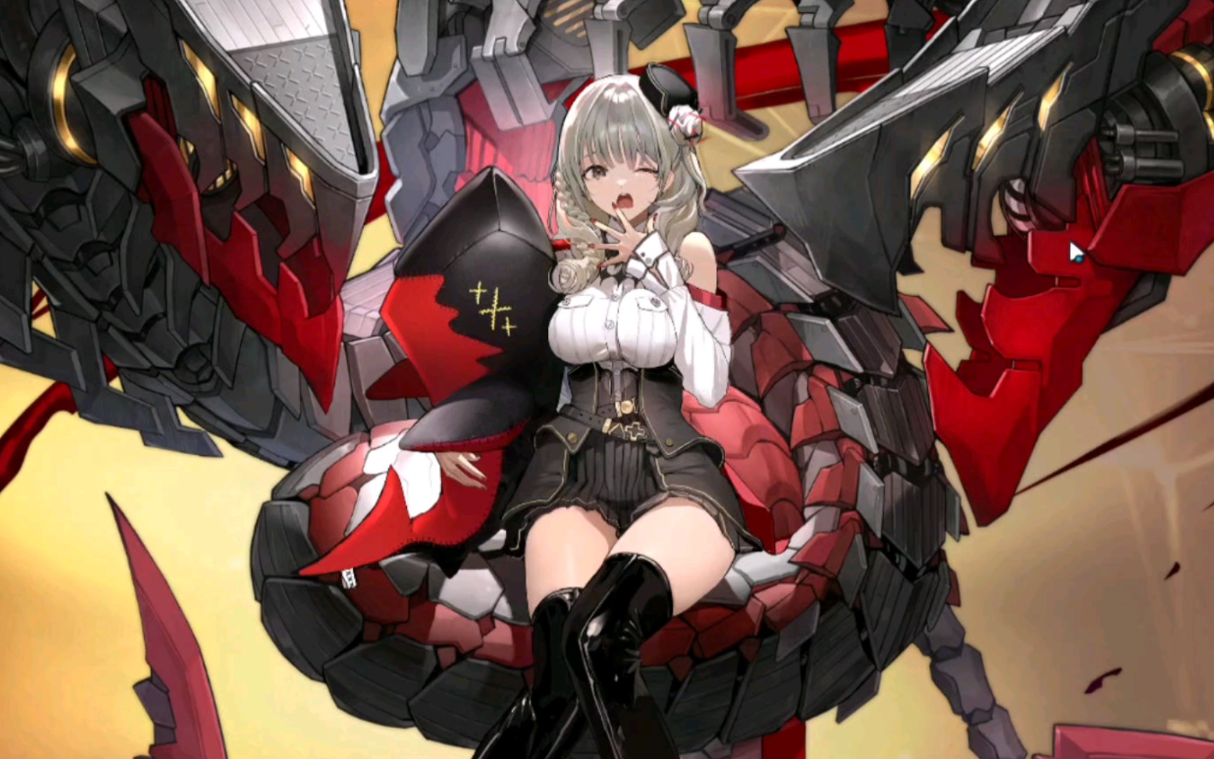 活动作品碧蓝航线吕佐夫语音展示含特殊触摸困了就一起睡吧