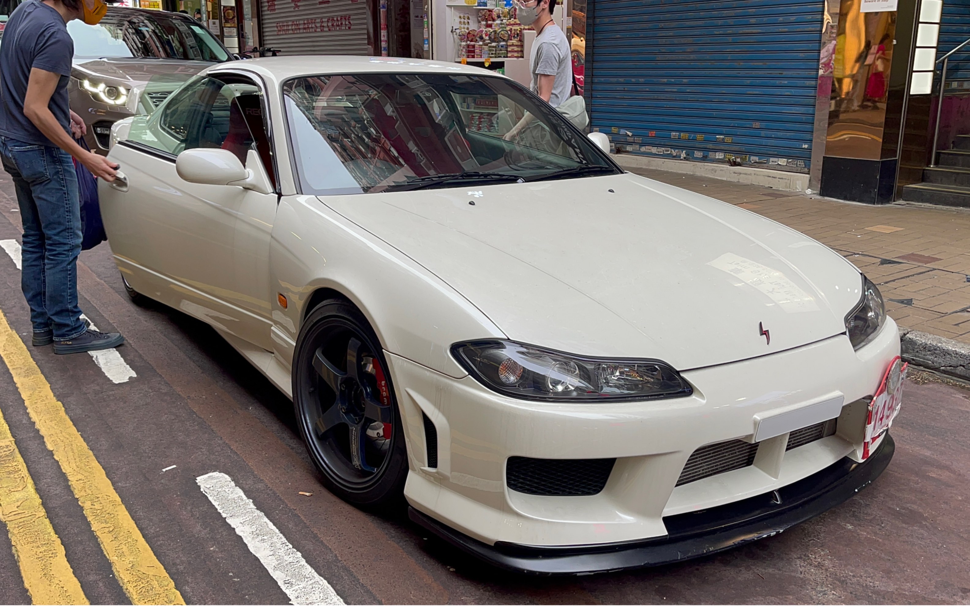 【香港|silvia spec-r s15】白色 silvia spec-r s15 ,有人直接称赞说