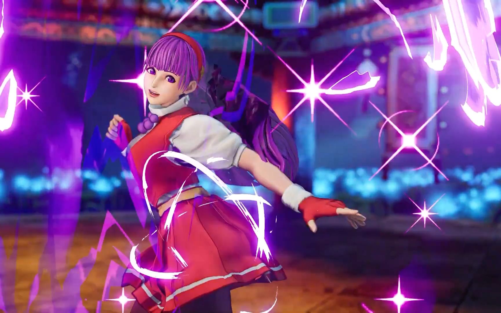 拳皇15~麻宫雅典娜经典97服装mod展示_单机游戏热门视频