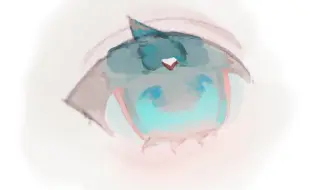 【个人向教程】一分钟教你画清透玻璃感眼睛