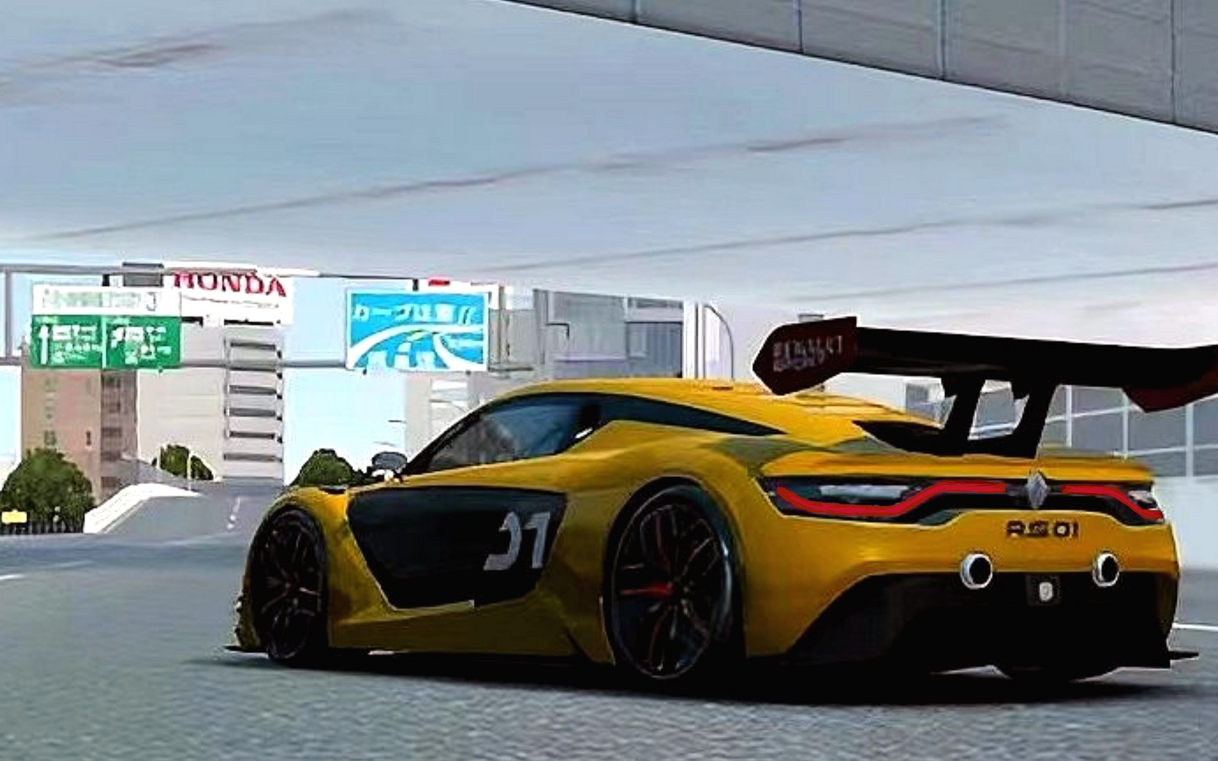 《assoluto racing/绝对赛车》绝对赛车雷诺rs01蓝城榜一35.936s