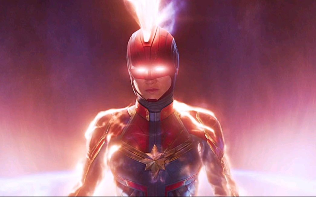 惊奇队长这能力也太强了你看把灭霸打的