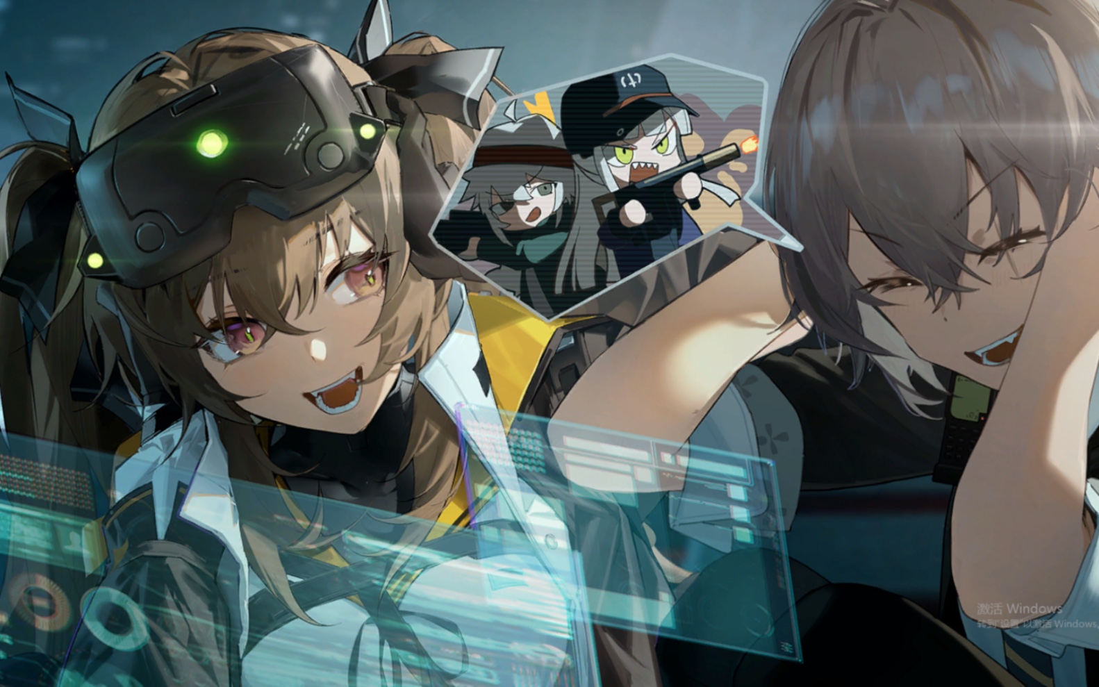 【少女前线2:追放】莱娜(ump9)-个人往事剧情