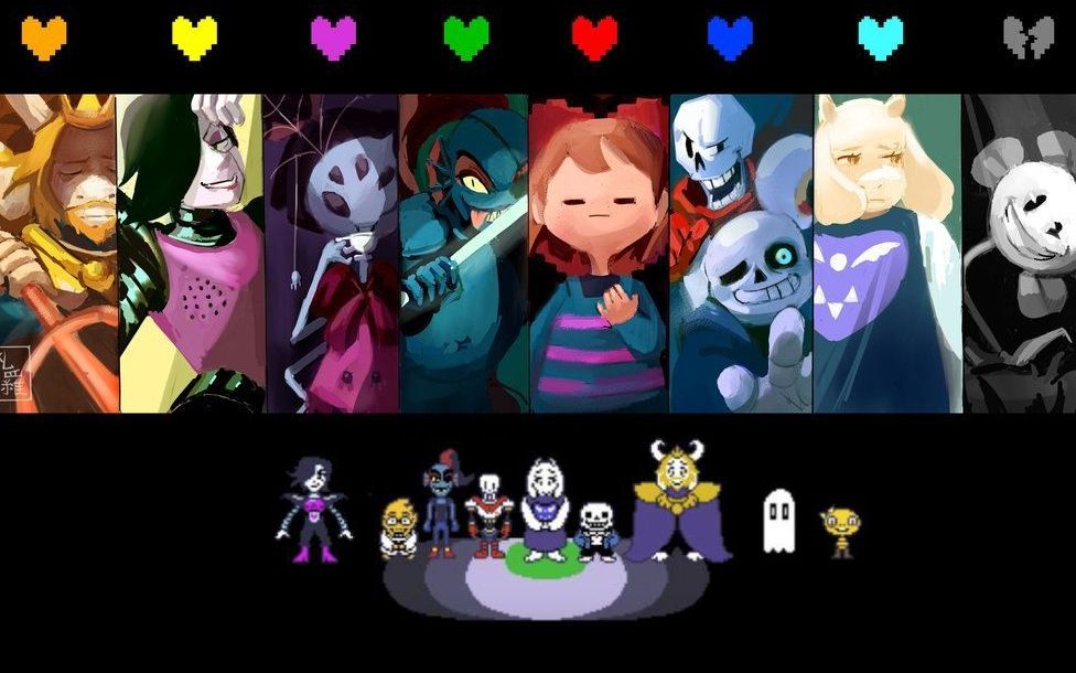 纪念向]真61undertale全boss无伤(包括精污花)_单机游戏热门视频