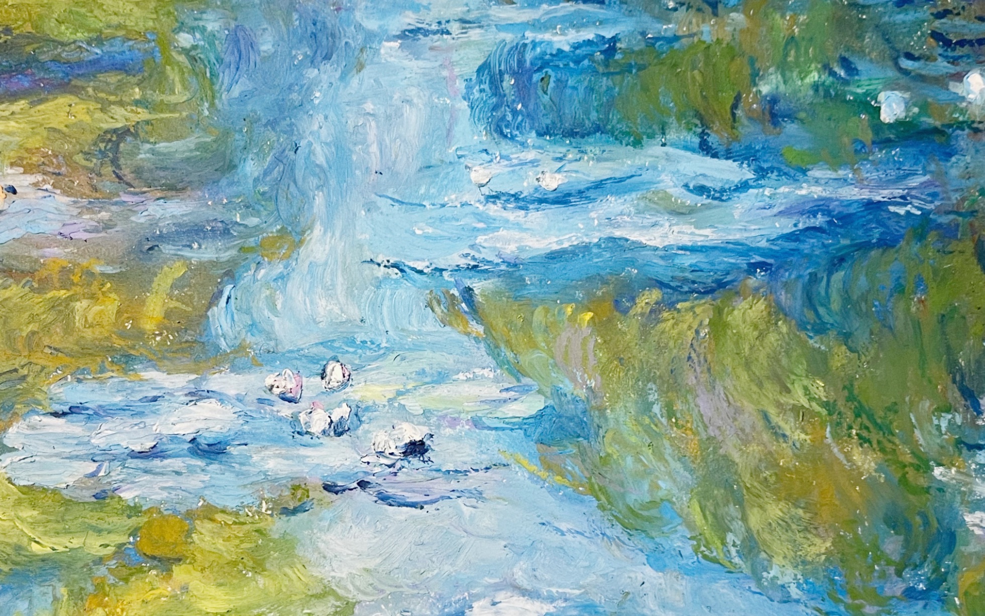 活动作品莫奈睡莲1907油画棒2