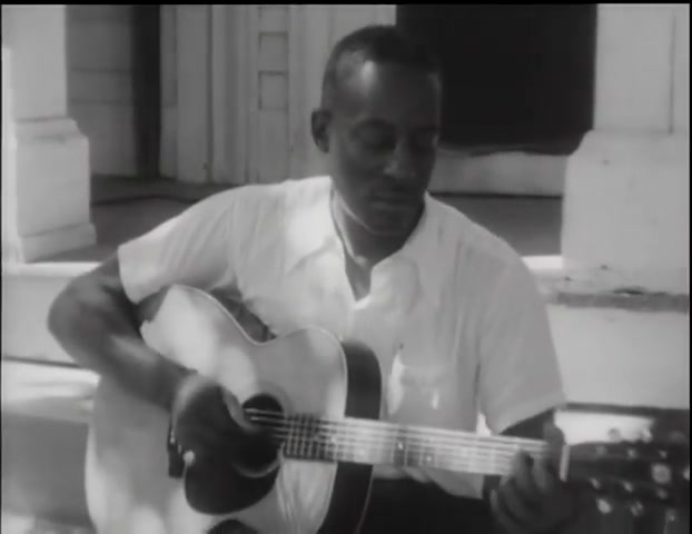 [图]【60多年前的布鲁斯弹唱是什么样子？】Big Bill Broonzy 1957 3 Songs