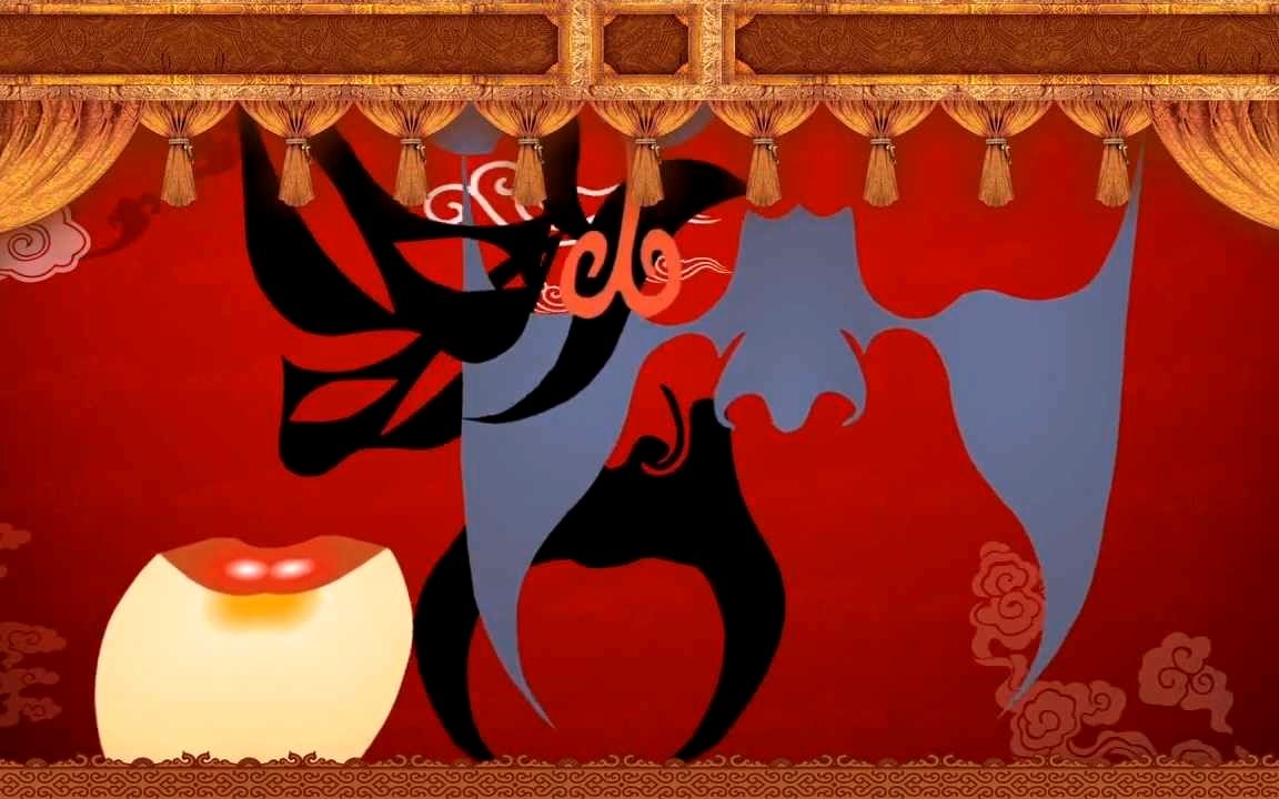 中国风戏曲京剧舞台led背景jj-7-1